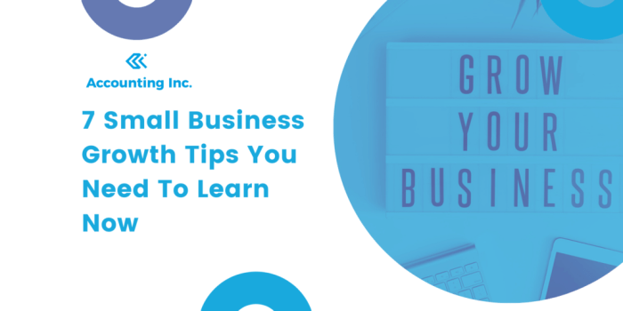 Business small steps growth managing essential