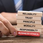 Ethics corporate business diagram illustration qualities stock respect preview